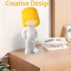 Shy Boy Table Lamp, Little Shy Man Creative Funny Night Light, Rechargeable Bedside Lamp, Perfect Christmas and Valentine's Day Home Decor Novelty