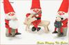 NORDIKA nisse Christmas Wooden Doll with Guitar (Santa / NRD120068)
