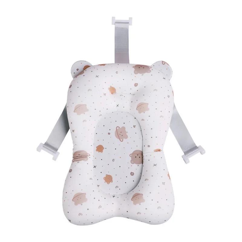 

Підкладка для підтримки сидіння для купання дитини Складна подушка для дитячої ванночки Стільчик Подушка для новонародженого для ванни Нековзкий м який комфортний подушка для тіла