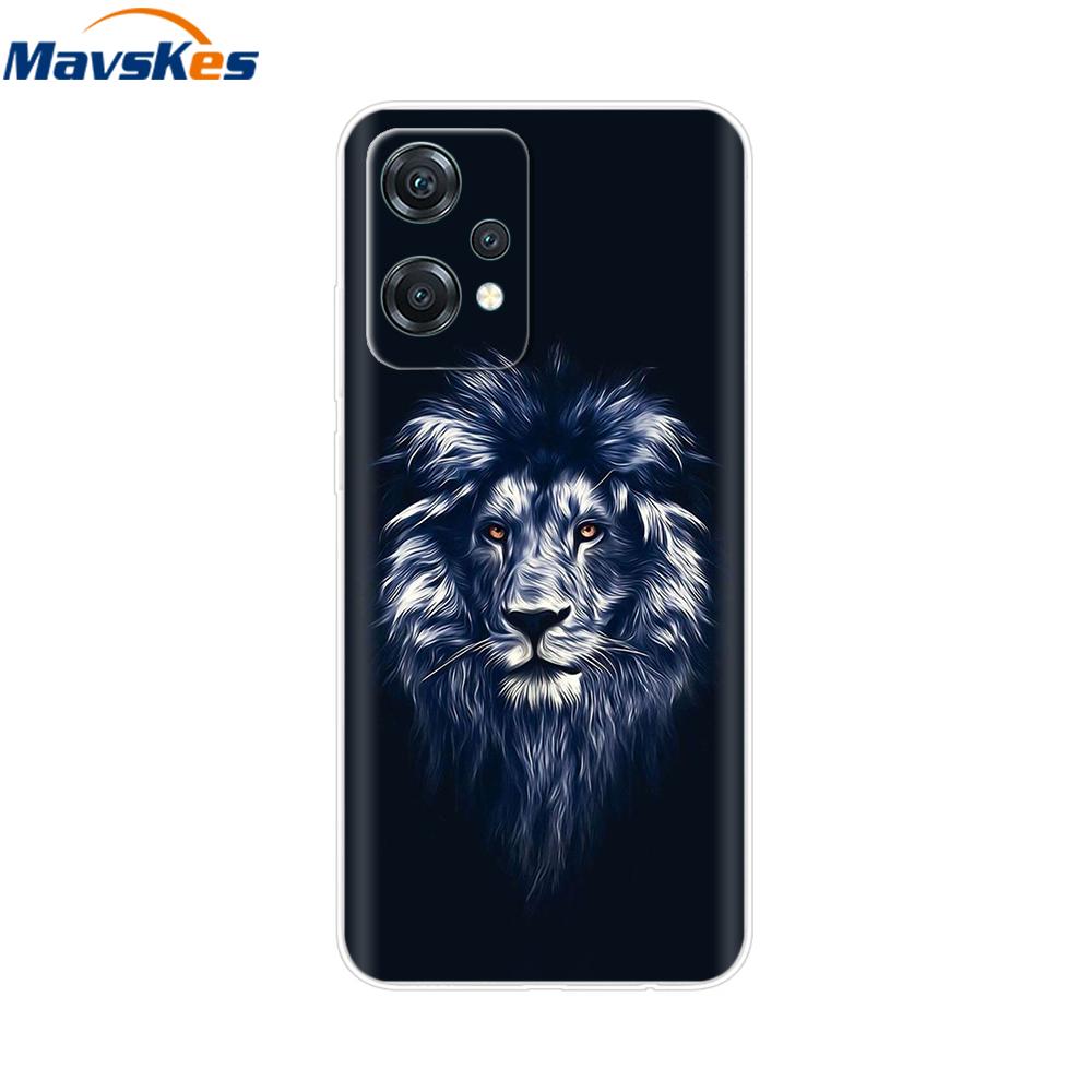 For OnePlus Nord CE 2 Lite 5G Case Cover for OnePlus Nord 2T Marble Transparent Soft Clear Silicone Phone Cases Funda Bumper