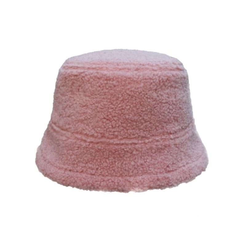 

MAD FACTORY fleece bucket H - pink PINK