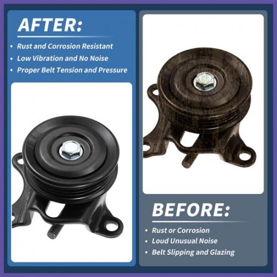 Belt Tensioner For Toyota Tacoma 95-04 2.4L L4 Gas, 2.7L No.4435034010