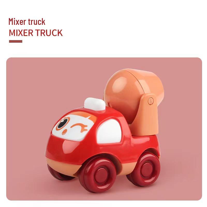 Cute Cartoon Animal Construction Vehicle Toy - Educational Gift for Boys & Girls