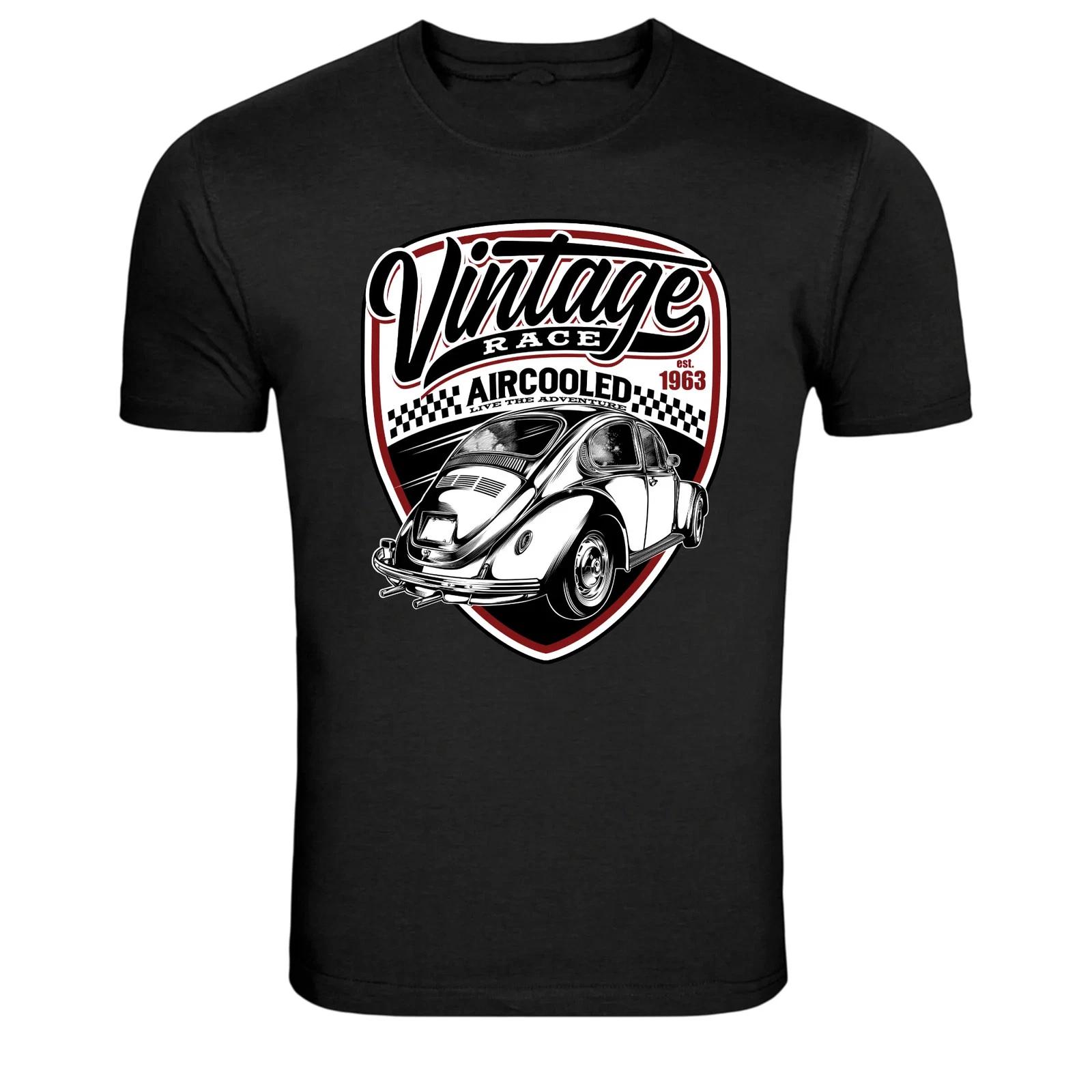 Vintage Race Aircooled Classic Car Racing Graphic T-Shirt XXL