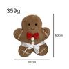 Christmas Gingerbread Man Pendant Christmas Tree Party Home Decor 2025 New Year Gift Noel  Cute Pillow For Decoration Couch
