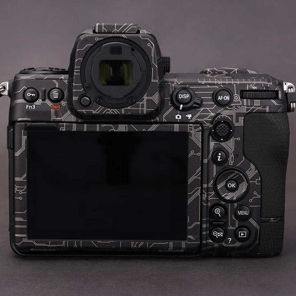 SUPBIG Camera Black Camouflage Sticker for Nikon Z8 Mirrorless and Camera Skin Accessories, Cameras, Full-Size, Scratch-Resistant Wear-Resistant