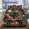 Michael Myers Pattern Bedding,Quilt Set Quilt Cover Pillowcase Home Birthday Gift (1*duvet Cover+2*pillowcase,without core)SSJT0917415