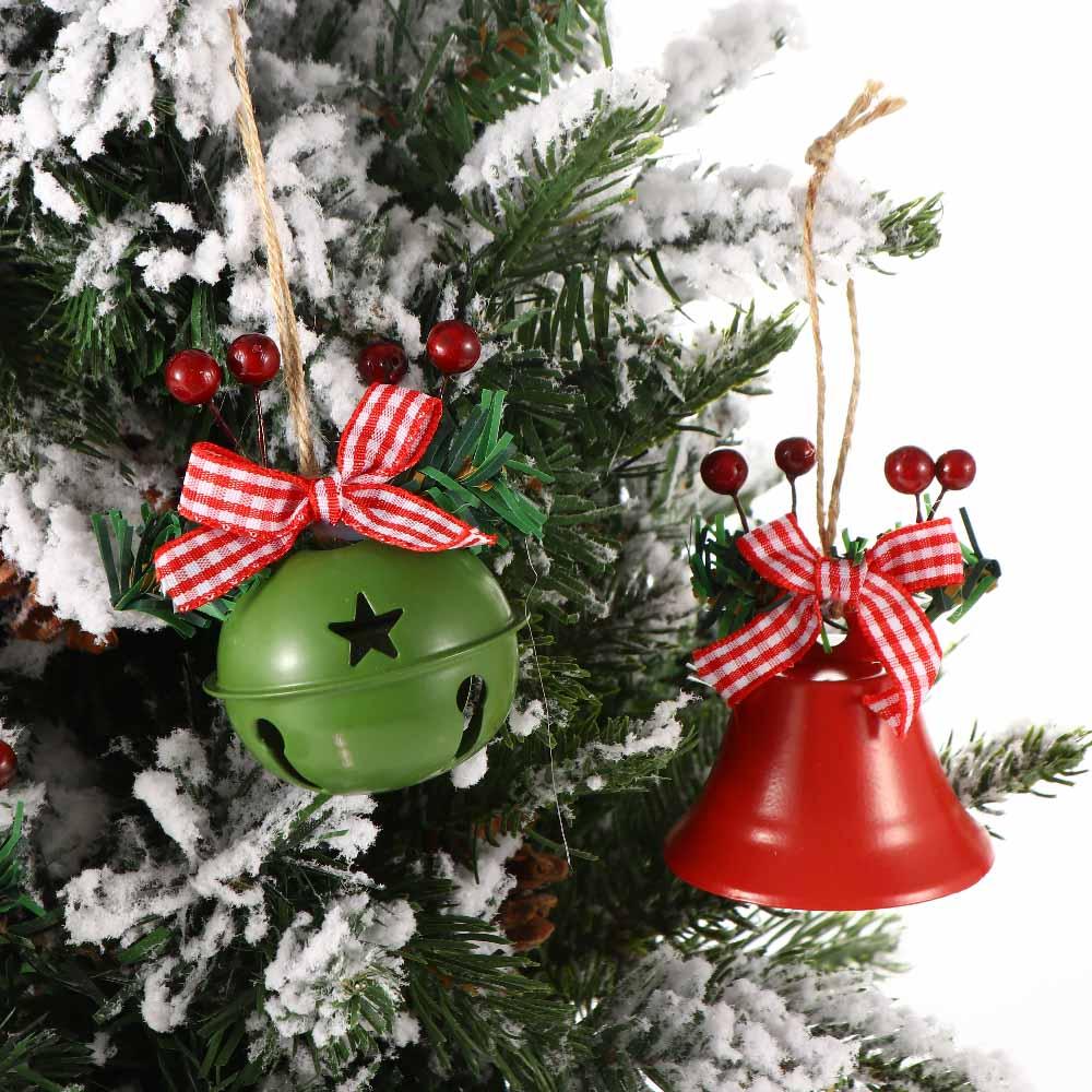 Christmas Pendant Anniversary Christmas Bells Xmas Tree Decor Jingle Bells Christmas Decoration