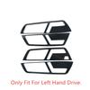 For Mercedes Benz S Class 2008-2013 Car Inner Door Wrist Handle Bowl Frame Decoration Cover Sticker Trims Interior Accessories