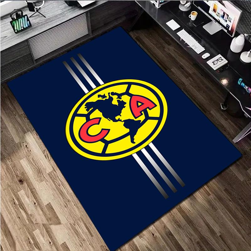1 Stück Club America Teppich - Heimteppich Büro Dekorativer Teppich Für Wohnzimmer Schlafzimmer Fußmatte Bodenteppich Computerstuhl Bereichsteppich