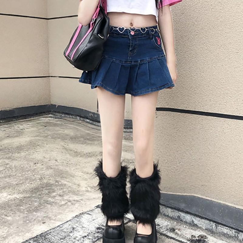 Women's Knitted Winter Warm Leg Warmers Long Socks Boot Cuffs Topper Legging Pads Knee Brace Pads Calf Warmers Sleeves