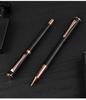 0.5mm Luxury Metal Signature Pen Set - Ballpoint & Rollerball Pens with Custom Logo for Business and Meetings