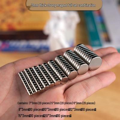 Handgefertigte Kühlschrankmagnet-Accessoires aus Steinzeug: Neodym-, Eisen-Bor- und Ferritmagnete