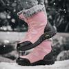TUINANLE Winter Women Snow Boot Plush Fashion Anti-slip Comfortable Soft Breathable Casual Men Shoes Outdoor Cotton Boots
