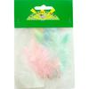 Graine Créative - Plumes de coq assortiment pastel 20 plumes 7cm