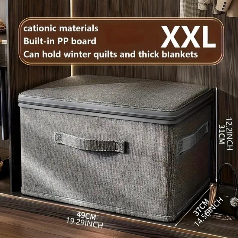 Schrank-Organizer mit großer Kapazität, kationisch, mit Klappdeckel und Zahlenschloss