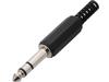 6.3Mm Stereo Jack Plug With Straightenment