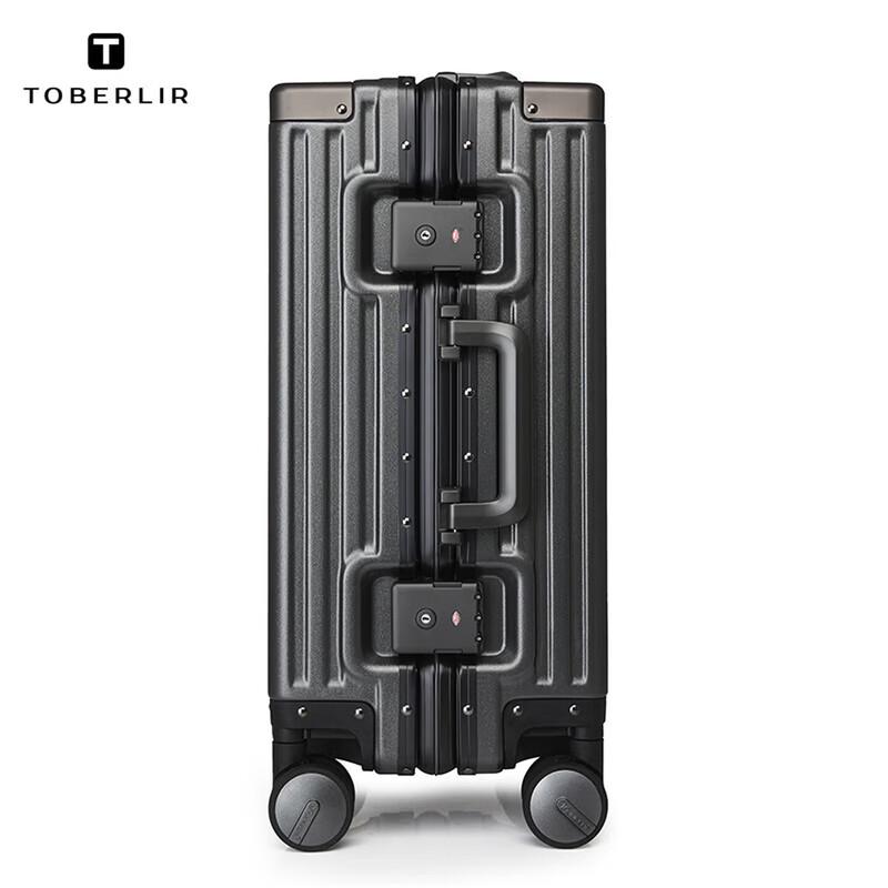 ToPrettie Unisex Hardside Carry-On Luggage with Silent Spinner Wheels