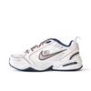Air Monarch 4 Slip Resistant Abrasion Resistant Low Top Chunky Sneakers Unisex White Pink 415445-102(Team676-)