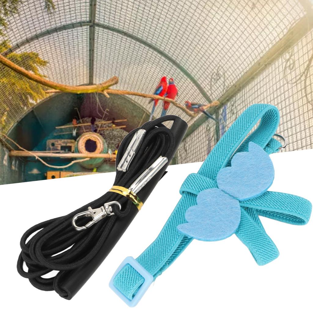 Harnais pour oiseau Lsh Élastique sy To Wr Léger Portable Sangles Lsh Volantes avec Mignon