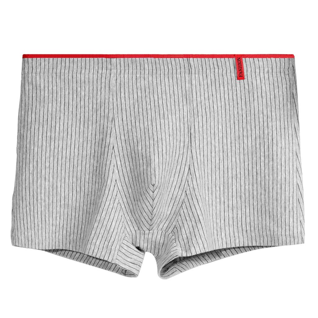 Pure Cotton Antibacterial Men's High Elastic Boxer Briefs
