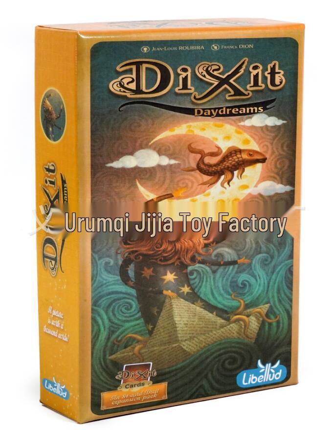 Dixit Odyssey: Gioco di Società Strategico in Inglese con Frammenti di Parole e Tappetino di Gioco