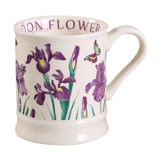 380ML Ceramic Coffee Mug Retro Vintage Floral Drinking Mugs Hand-Painted Floral Butterfly Pattern Tea Cup with Handle Gift for Women Girls