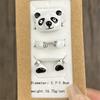 3Pcs/set Cute Cartoon Panda Decoration Drip Oil Open Rings for Women Fashion Jewelry Gift Creative Ring