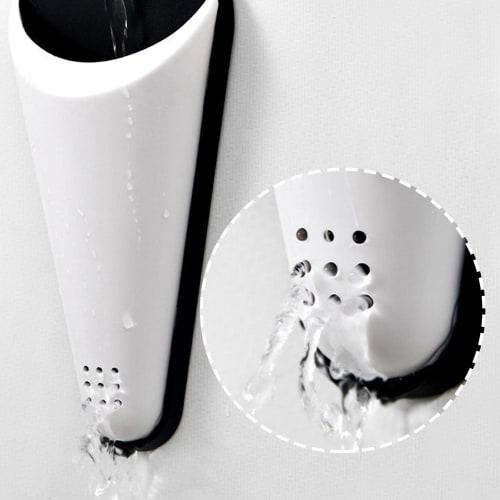 Magnetic Scissor Holder | Refrigerator Magnet Storage Box for Kitchen Scissors, Removable Cooking Scissors Holder with Drainage Hole for Appliances an