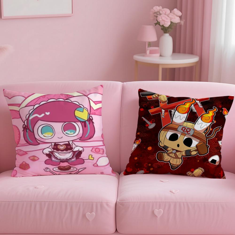 popular musician Pepoyo Cushion Cover Soft & Easy-Wash Pillow Case – Versatile for Couch, Bed, Travel and Office