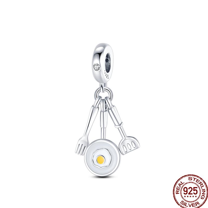 Copper Gourmet Sweets Ice Cream Soda Collection For Pan Original Bracelet Diy Jewelry Gift Birthday Anniversary