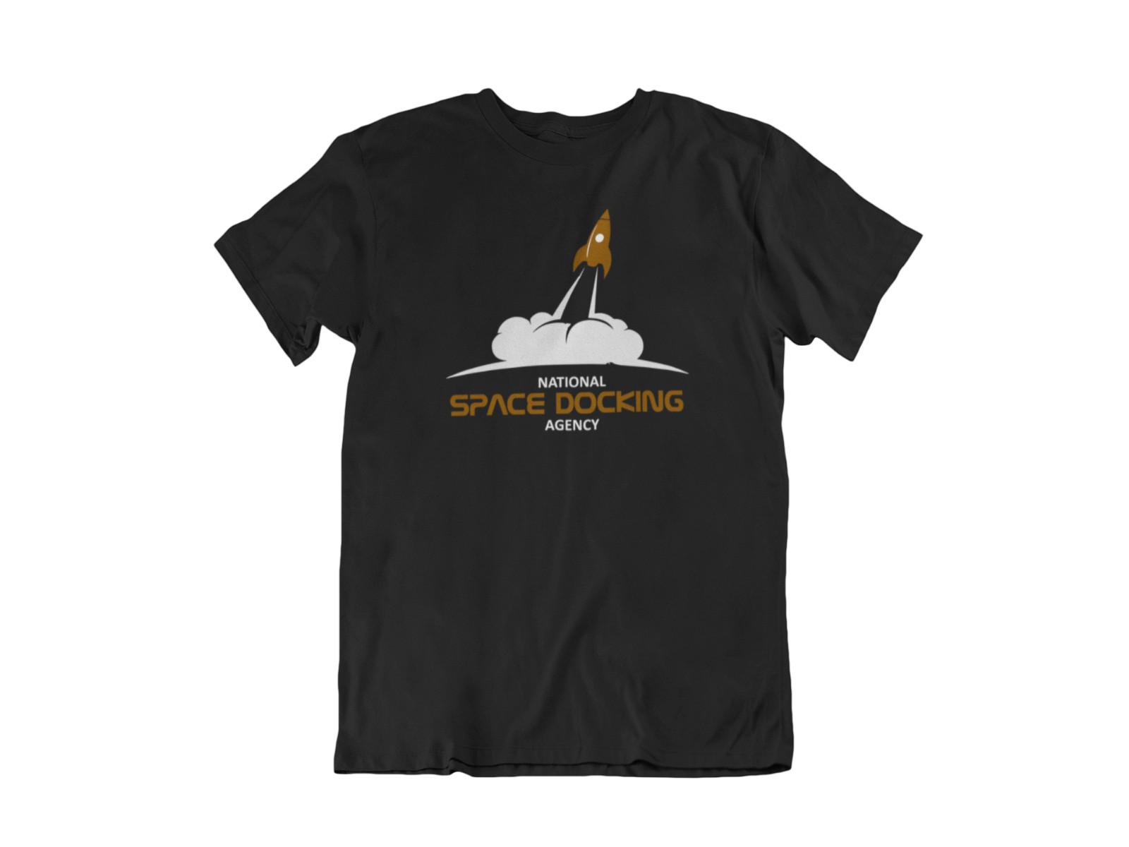 Space Docking T-Shirt Mens Womens Tees Top S