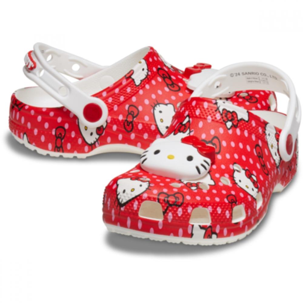 Crocs Hello Kitty Red Clog K 210576 90h