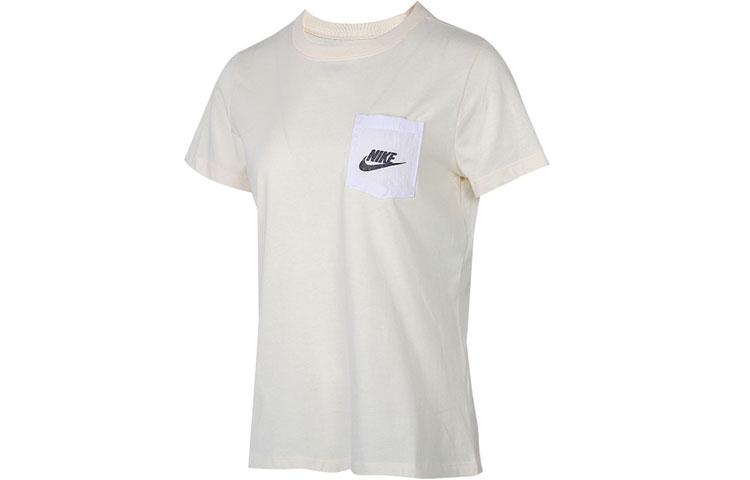 Nike Set in Sleeve T Shirt Women s Beige CT8855-110 S