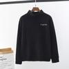 Womens Half Turtleneck Pullover Sweatshirt Loose Fit Cotton Long Sleeve Top Winter Casual Wear