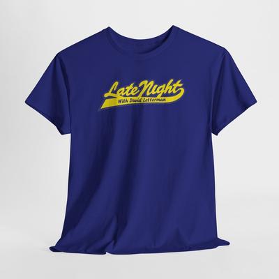 Vintage Late Night Television Tshirt Tops Tee, Retro Talk Show Shirt, Late Show Fan Gift,