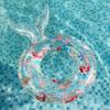 Intex 57288 Double Flamingo Adult Inflatable Swimming Ring - Thick Oversized Floating Bed for Kids & Adults