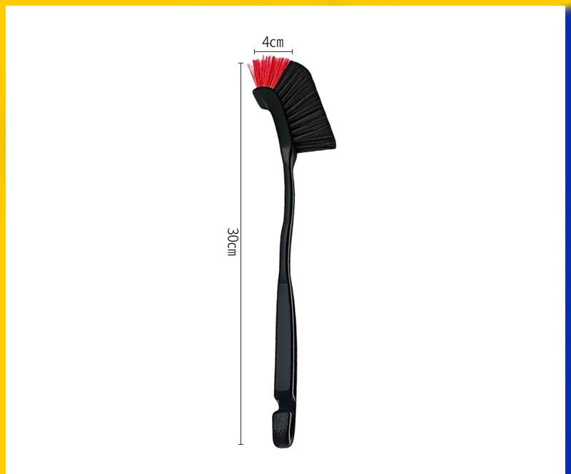1pcs Car Wheel Tire Rim Detailing Brush Plastic Truck Wheel Wash Detail BrushesCleaner Tools Gap Detail Brushes Cleaning Tool