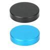 Magnetic Chalk Holder Multipurpose Aluminum Round Shape Single Section Billiard Chalk Holder for Bil