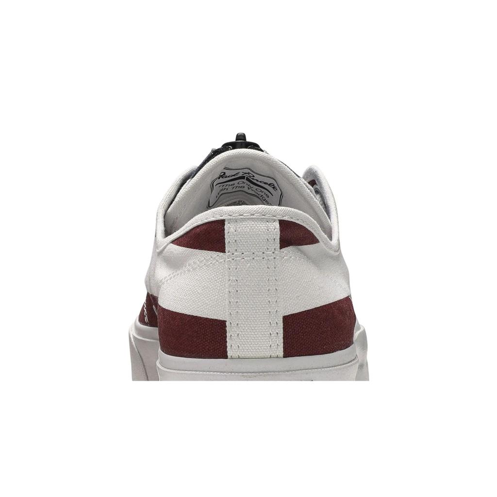 Converse Jack Purcell Zip Ox 'Americana' (Unisex) White / Garnet Canvas Shoes 164836C