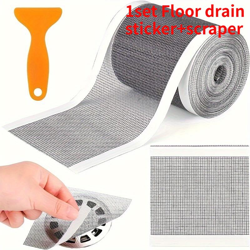 

1set Creative Bathroom Filter Stickers, Shower Drain Hair Catchers,Bathroom Floor Drain Filter,Bathroom Accessories.