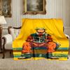 1pc Comfortable Home Print Throw Blanket, Naruto Blanket For Bed and Sofa Use, Special Present For Family