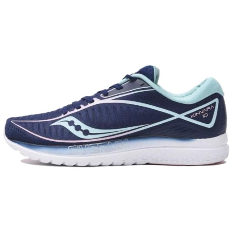Saucony Kinvara 10 Comfortable Versatile Non-Slip Durable Low-Top Running Shoes Women running shoes Blue S10467-1