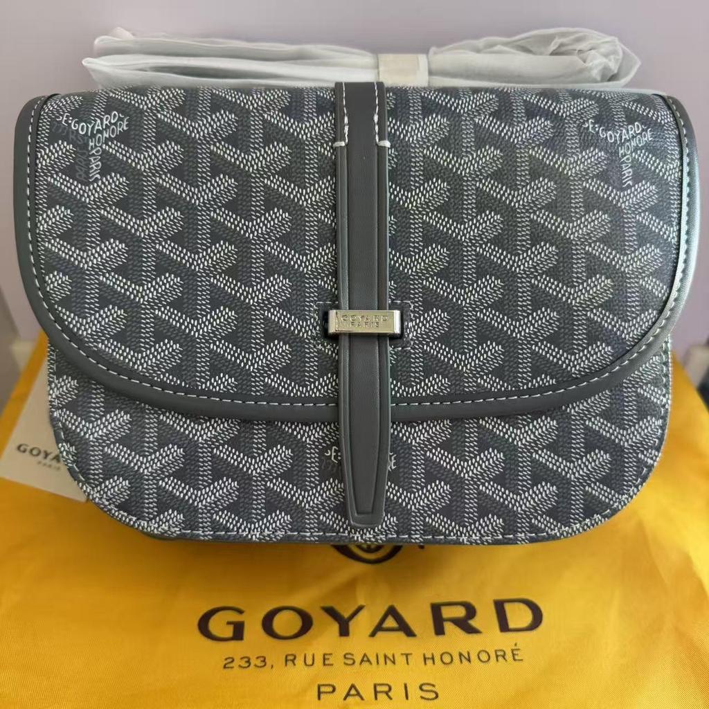 2024 Goya Sattel Crossbody Tasche: Trendige Damen-Handtasche & Umhängetasche mit Monogramm.