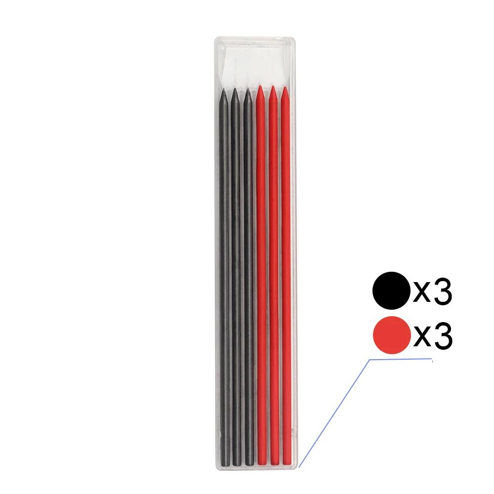 

Прочный механический карандаш для плотника с точилкой для деревообработки, строительства, с длинным грифелем, канцелярские принадлежности KTY