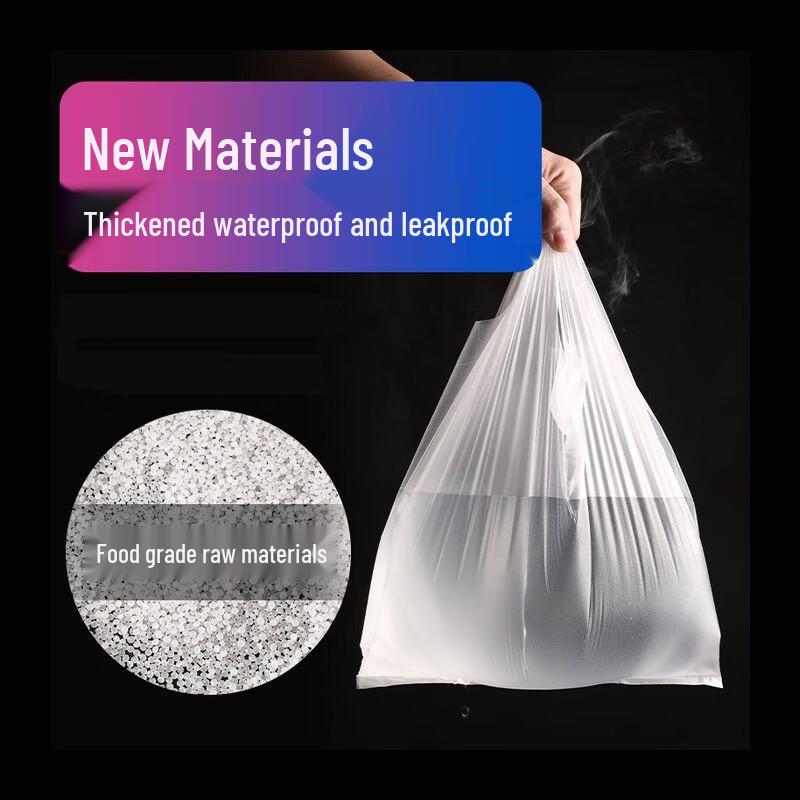 White Food Storage Bags