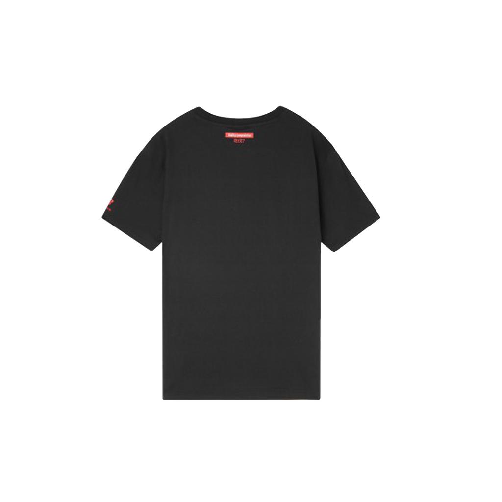 New Balance T Shirts Unisex Black Crew Neck Moderate AMT02374-BK