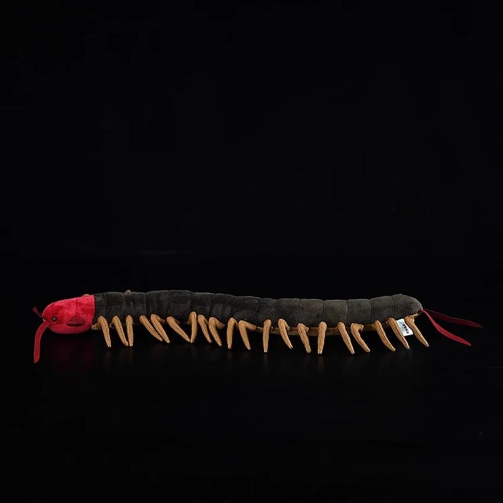 10 CM High Realistic Centipede Plush Toy Soft Scolopendra Heros Stuffed Animal Toys Arthropod Doll Gifts