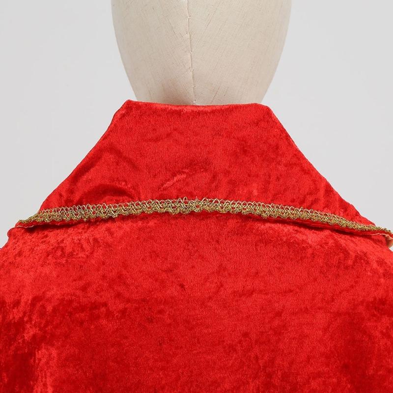 King Cloak Christmas Attire Premium Fabric Costume For Adults And Kids Ideal For Themed Parties And Photo Shoots