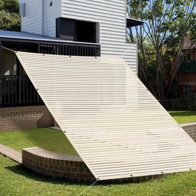 SUNNY GUARD Outdoor Ivory for Balconies and with Thermal Insulation Sunshade, 0.9x1.8m, Lace-Up Sunshade, Hallways,